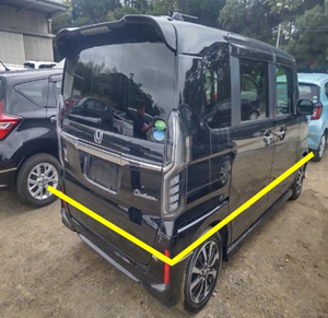 ホンダ N-BOXの事故車・廃車の買取事例